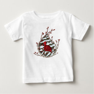 Alexander kardinalbarn och baby ljust skjorta tee