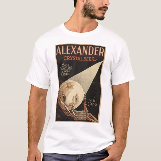 Alexander Magician Crystal Seer t-shirt (Framsida)