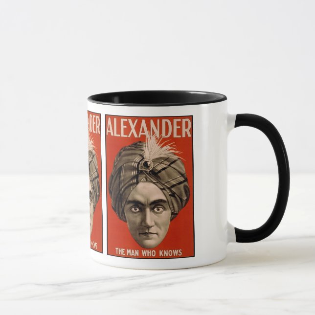 Alexander manen som vet magi mugg (Höger)