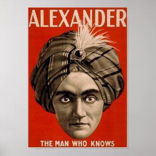 Alexander manen som vet poster