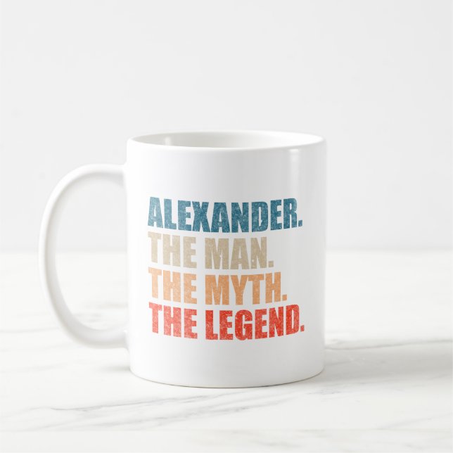 Alexander Mannen Myten Legenden Kaffemugg (Vänster)