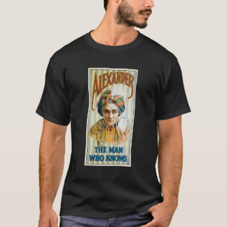 Alexander Mannen som känner Vintage Magic Crystal T Shirt
