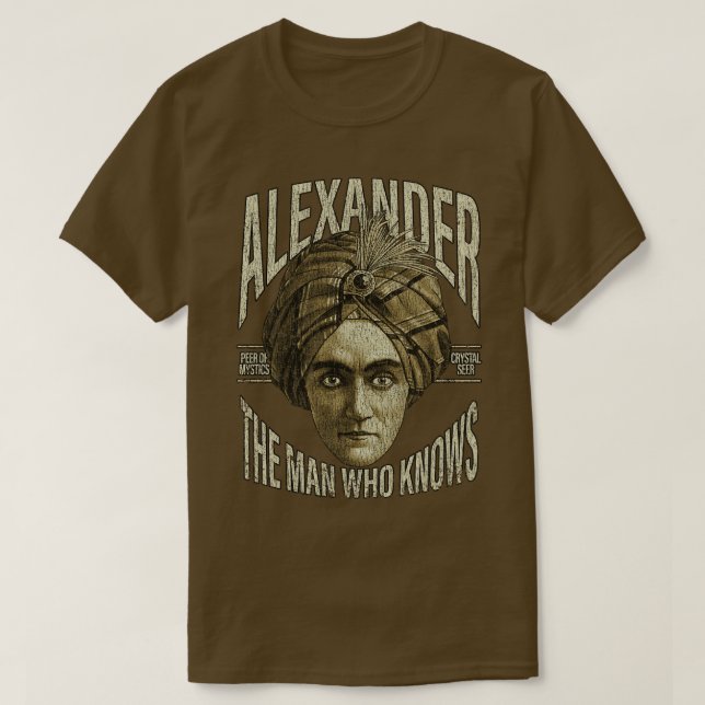 Alexander mannen Vem känner 1915 T Shirt (Design framsida)