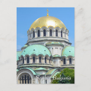 Alexander Nevsky Cathedral i Sofia, Bulgarien Vykort
