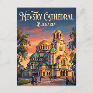 Alexander Nevsky-katedralen Bulgarien Vykort