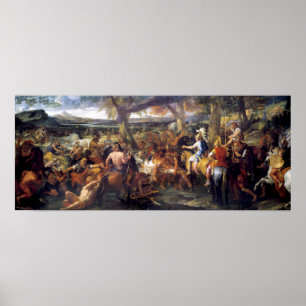 Alexander och Porus Poster
