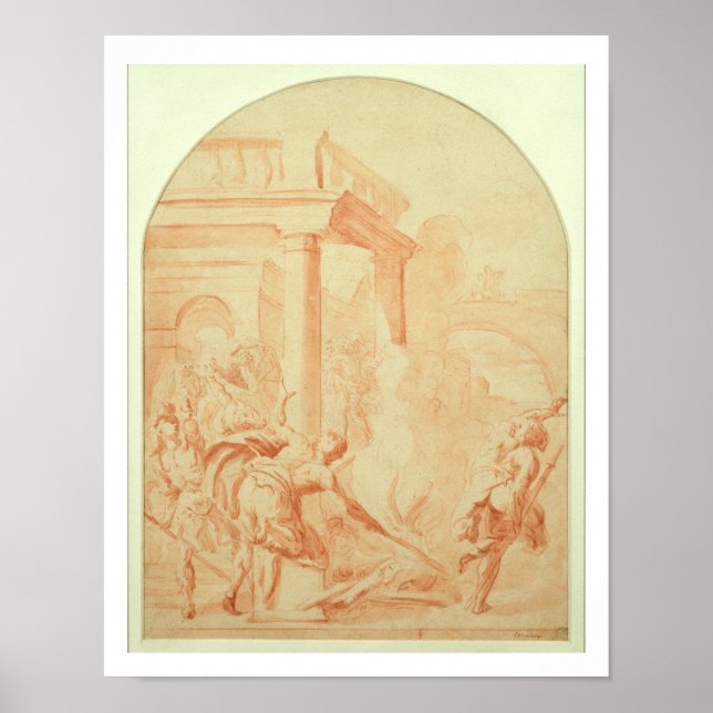 Alexander och Thais på sin berusade rampage genom Poster (Framsidan)