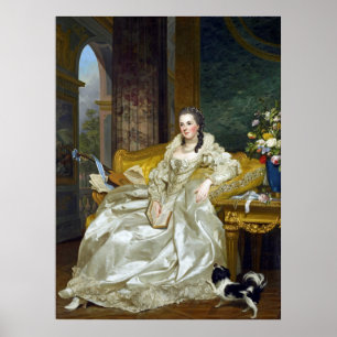Alexander Roslin - Countess Egmont Pignatelli Poster