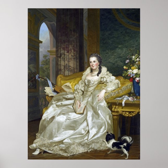 Alexander Roslin - Countess Egmont Pignatelli Poster (Framsidan)