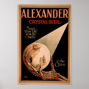 ALEXANDER SEER VINTAGE AFFISCH