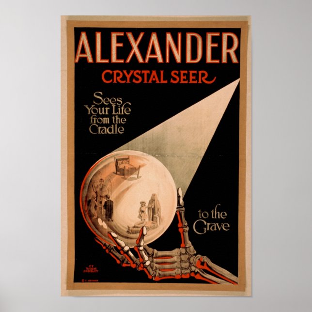 ALEXANDER SEER VINTAGE AFFISCH (Framsidan)