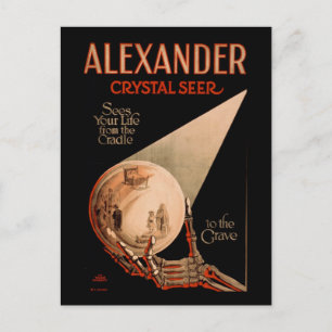 Alexander ser ditt liv från vaggan vykort