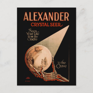 Alexander ser ditt liv från vaggan vykort