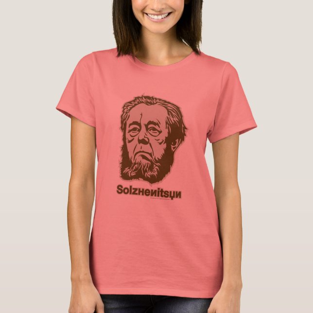 Alexander Solzhenitsyn T-Shirt (Framsida)