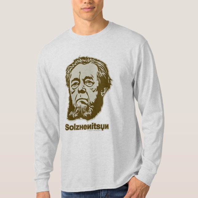Alexander Solzhenitsyn T-tröja T-shirt (Framsida)
