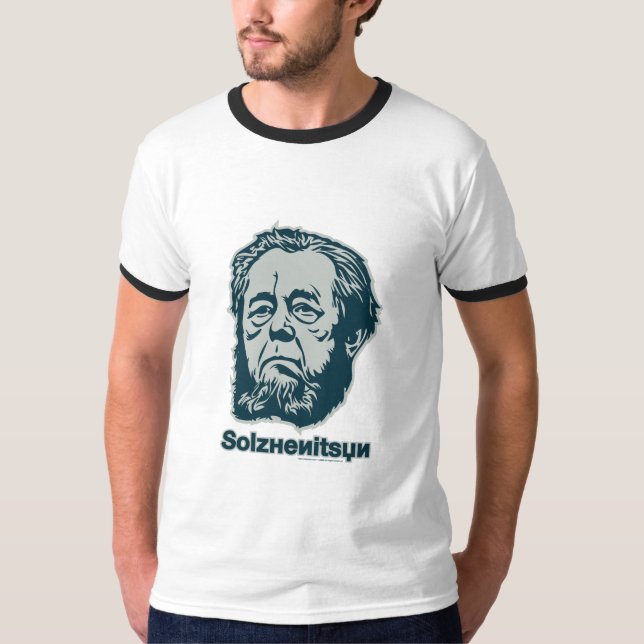 Alexander Solzhenitsyn T-tröja T-shirt (Framsida)