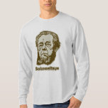 Alexander Solzhenitsyn T-tröja Tee<br><div class="desc">Rysk vinnare för Nobel fredpris.  Sovjetisk dissident. Gulagöverlevande. Frihetskämpe.  Författare av "en dag i livet av Ivan Denisovich.", </div>