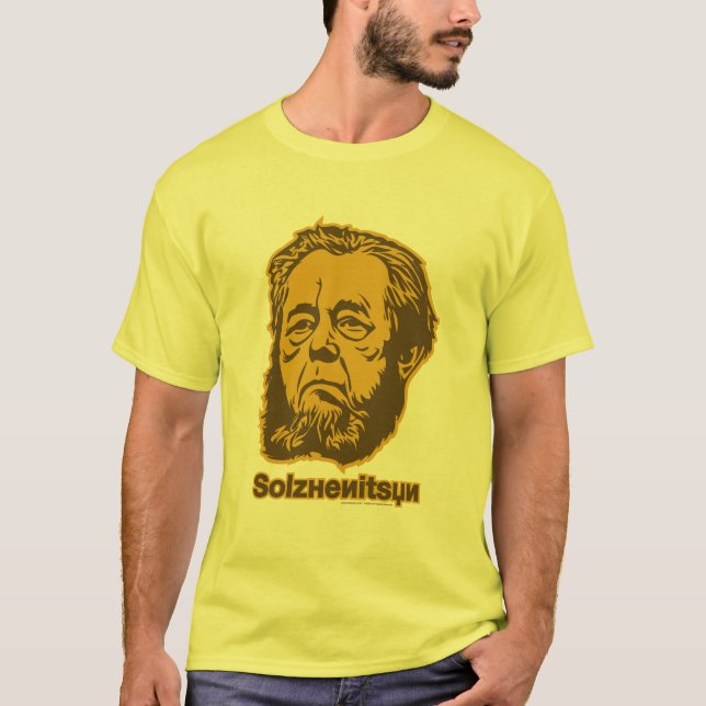 Alexander Solzhenitsyn T-tröja Tee (Framsida)