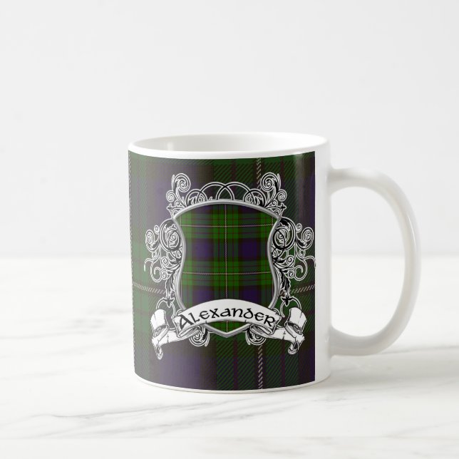 Alexander Tartan Shield Kaffemugg (Höger)