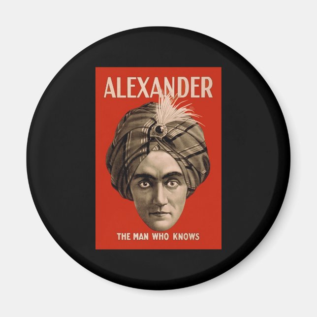 Alexander the Man WHO Knows Magnet (Framsidan)