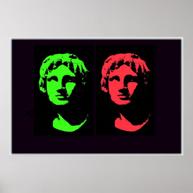 Alexander the Underbar Collage Poster (Framsidan)