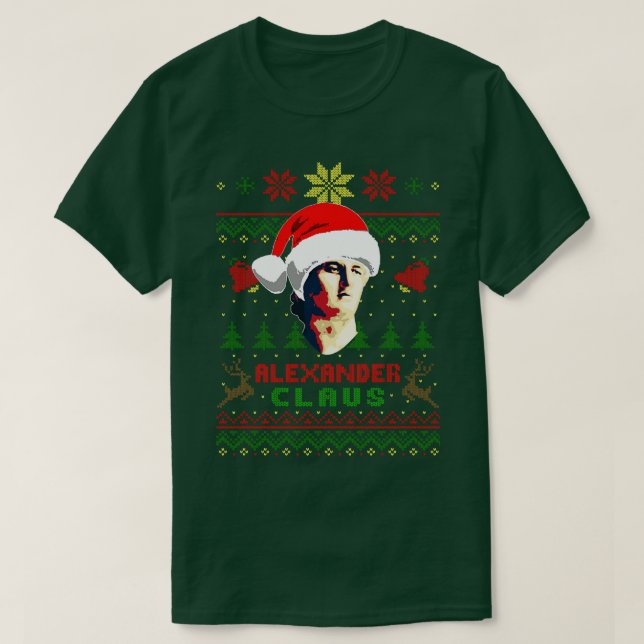 Alexander Underbaren Alexander Claus T Shirt (Design framsida)
