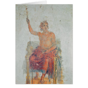 Alexander underbaren, eventuellt som Zeus Hälsningskort