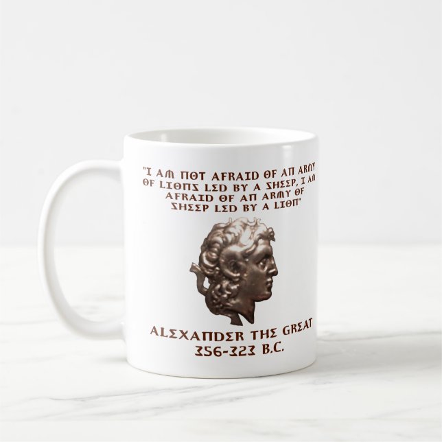 Alexander underbaren kaffemugg (Vänster)