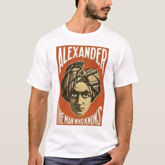 Alexander underbaren t-shirt (Framsida)