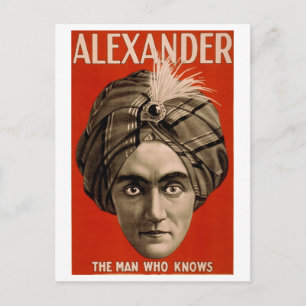 "Alexander : Vintage Card för den som känner till Vykort