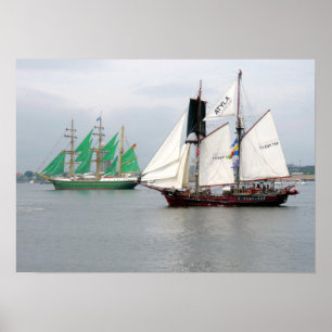 Alexander Von Humboldt II och Atyla Poster