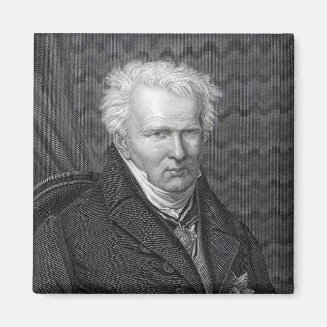 Alexander von Humboldt, ingiven av C. Cook Magnet (Framsidan)