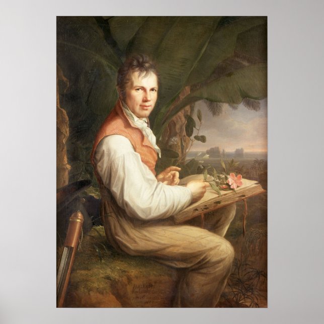 Alexander von Humboldt Poster (Framsidan)