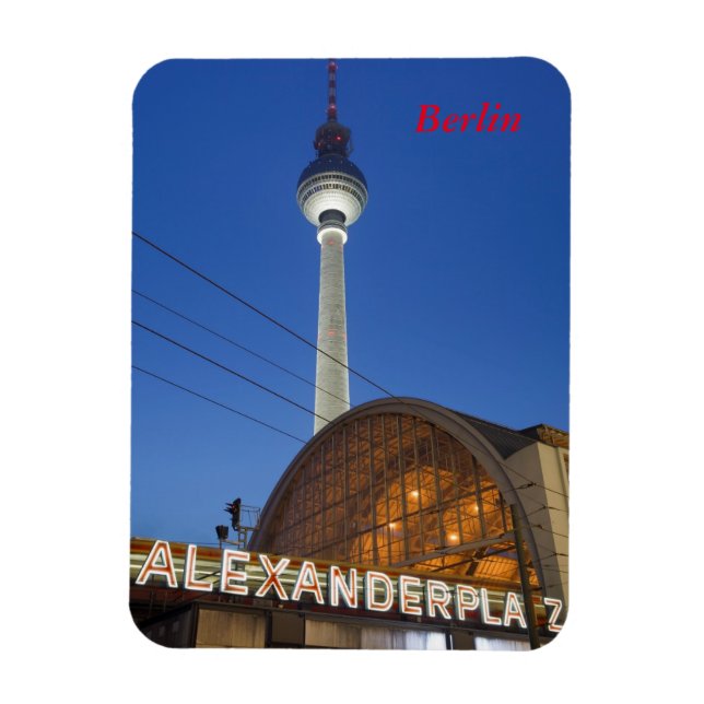 Alexanderplatz Magnet (Vertikal)