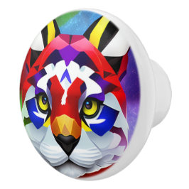 Alexander's Cat ceramic knob Knopp