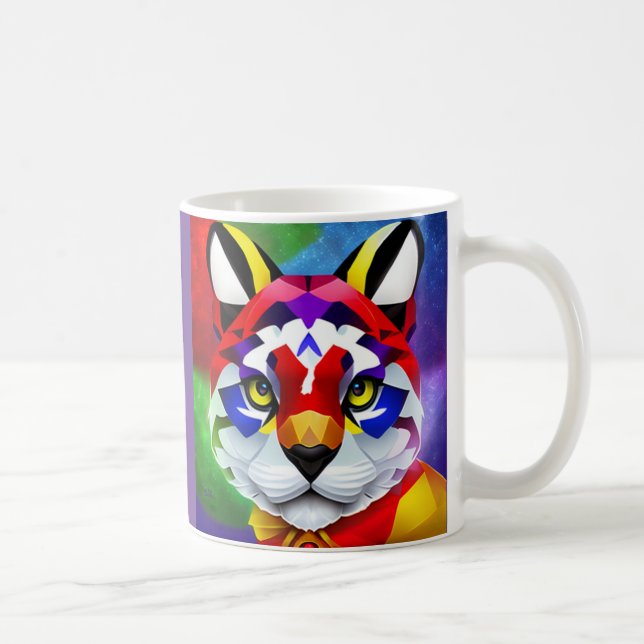 Alexander's Cat purple left hand mug Kaffemugg (Höger)