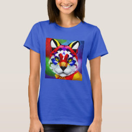 Alexander's Cat women blue T-shirt