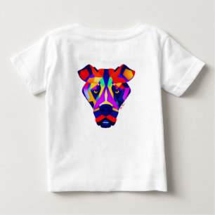 Alexander's Dog baby vit T-shirt baksida