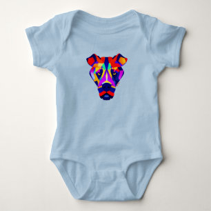 Alexander's Dog babyblå body T Shirt