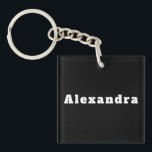 Alexandra<br><div class="desc">Schlüsselanhänger mit Namen Alexandra</div>