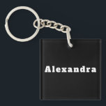 Alexandra<br><div class="desc">Schlüsselanhänger mit Namen Alexandra</div>
