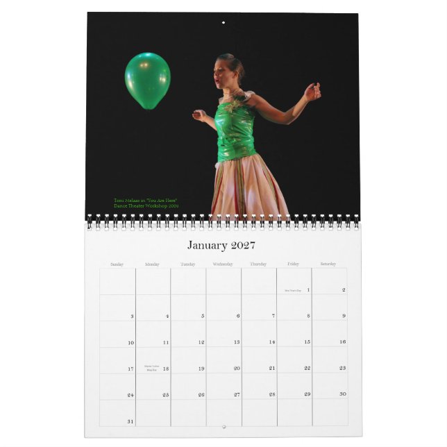 Alexandra Beller/kalender för danser 2008 Kalender (Jan 2027)