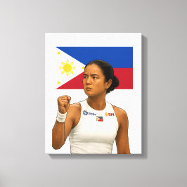 Alexandra Eala - Guadalajara Champion 2025 Canvastryck