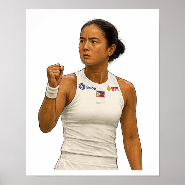Alexandra Eala - Guadalajara Champion 2025 Poster (Framsidan)