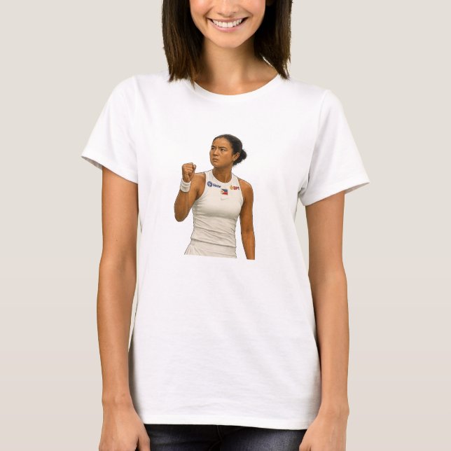 Alexandra Eala - Guadalajara Single Champion 2025 T Shirt (Framsida)