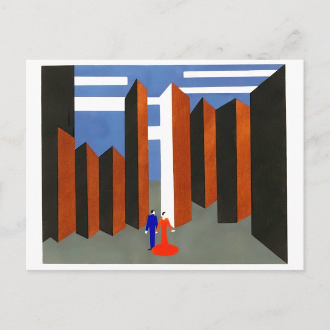 Alexandra Exter Helg Vykort (Framsida)