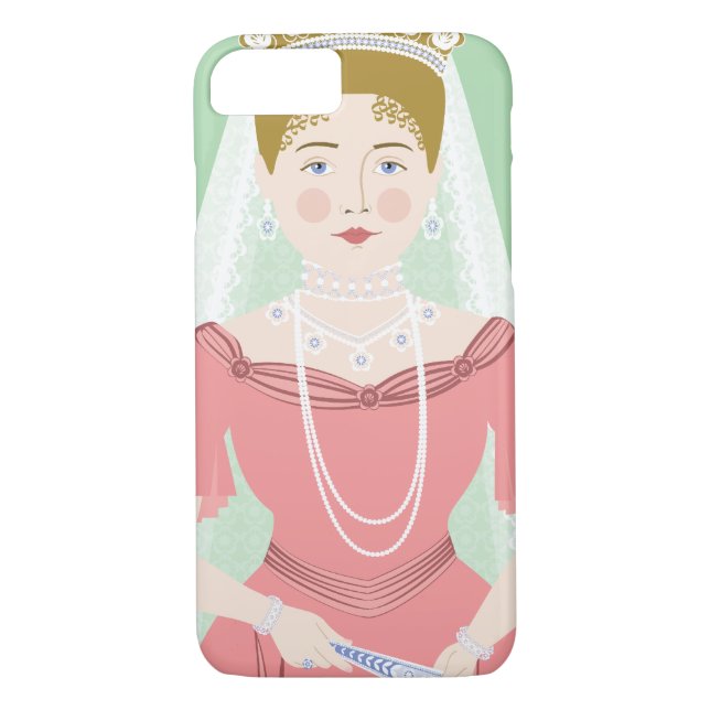 Alexandra Feodorovna Romanova Matryoshka Fodral Case-Mate iPhone Skal (Baksida)