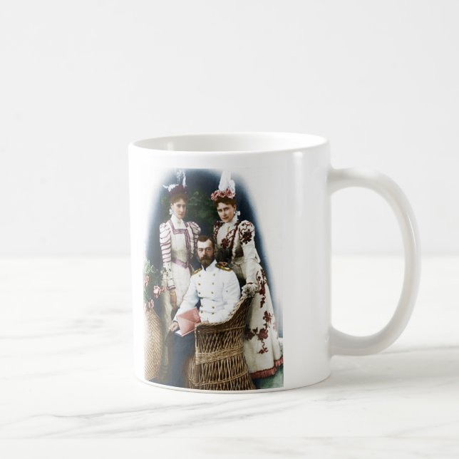 Alexandra och Alexei, Alexandra, Nicholas II, Ella Kaffemugg (Höger)