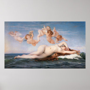 Alexandre Cabanel födelsen av det Venus trycket Poster
