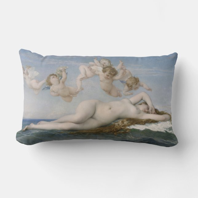 Alexandre Cabanel födelsen av Venus Lumbarkudde (Framsida)